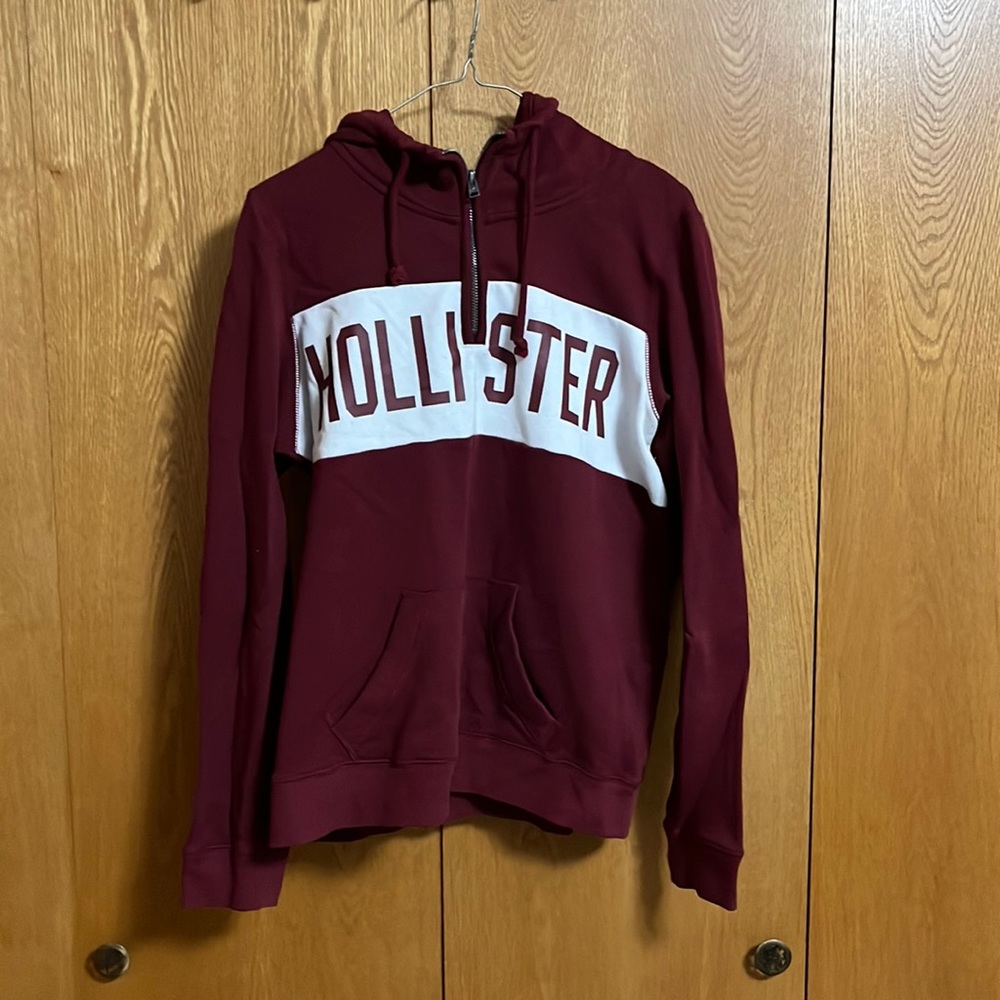 M Hollister Zip Up Hoodie